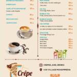 Menu Crêpe & Co Mohammedia September 2023 041812-816100